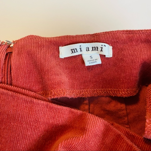 Rust-Orange Skirt (Size Small) - Picture 5 of 6